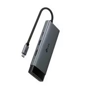 TP-Link UH7021C USB-C vozlišče 7v1 (3x USB3.2Gen1, 1xUSB-C3.2Gen1, 1xHDMI, 1xSD, 1xmicroSD, PD 100W)