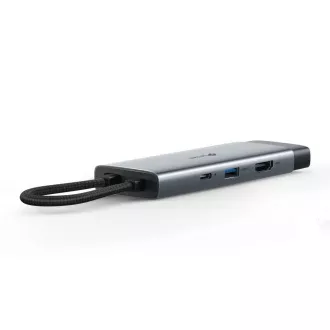TP-Link UH7021C USB-C vozlišče 7v1 (3x USB3.2Gen1, 1xUSB-C3.2Gen1, 1xHDMI, 1xSD, 1xmicroSD, PD 100W)