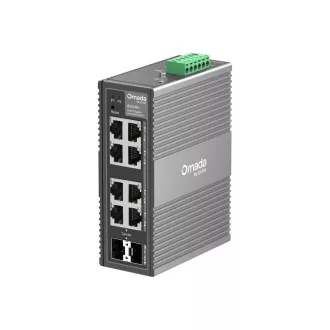 TP-Link OMADA industrijsko stikalo IES208G (6xGbE, 2xGbE/SFPcombo, DIN, IP40, brez ventilatorja)