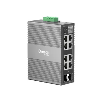 TP-Link OMADA industrijsko stikalo IES208G (6xGbE, 2xGbE/SFPcombo, DIN, IP40, brez ventilatorja)