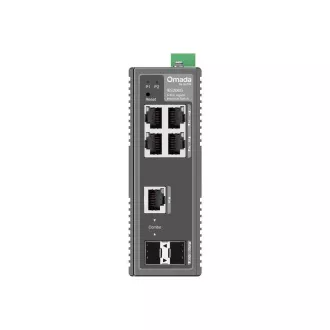 TP-Link OMADA industrijsko stikalo IES206G (4xGbE, 1xGbE/SFPcombo, 1xSFP, DIN, IP40, brez ventilatorja)