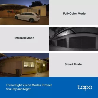 TP-Link Tapo C510W(2-pack) zunanja kamera, (3MP, PTZ, 2K 1296p, WiFi, IR 30m, micro SD kartica)