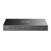 TP-Link OMADA stikalo ES210GP (9xGbE, 1xGbE/SFPcombo, 8xPoE , 63W, brez ventilatorja)