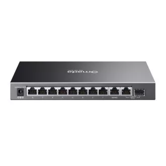TP-Link OMADA stikalo ES210GP (9xGbE, 1xGbE/SFPcombo, 8xPoE , 63W, brez ventilatorja)