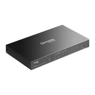 TP-Link OMADA stikalo ES210GP (9xGbE, 1xGbE/SFPcombo, 8xPoE , 63W, brez ventilatorja)