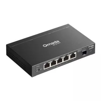TP-Link OMADA stikalo SG2206MP (5xGbE, 1xSFP, 4xPoE , 63W, brez ventilatorja)