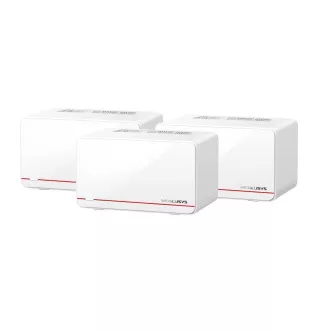 MERCUSYS Halo H37BE(3-pack) WiFi7 Mesh (BE6500, 2, 4GHz/5GHz, 2x2, 5GbELAN/WAN, 1xGbELAN/WAN)