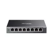 TP-Link OMADA stikalo ES208GP (8xGbE, 8xPoE , 64W, brez ventilatorja)
