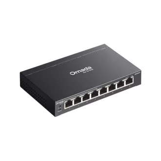 TP-Link OMADA stikalo ES208GP (8xGbE, 8xPoE , 64W, brez ventilatorja)