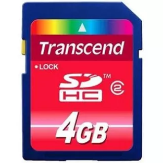 TRANSCEND SDHC kartica 4GB razreda 4