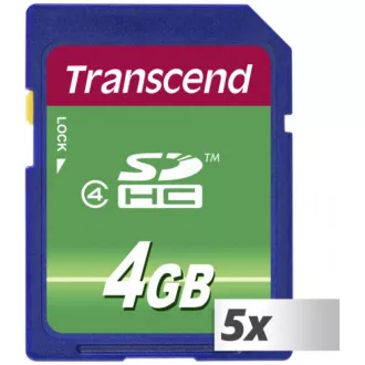 TRANSCEND SDHC kartica 4GB razreda 4