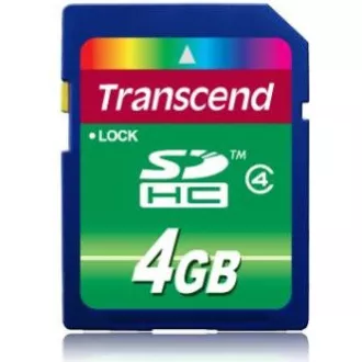 TRANSCEND SDHC kartica 4GB razreda 4