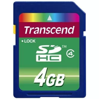 TRANSCEND SDHC kartica 4GB razreda 4