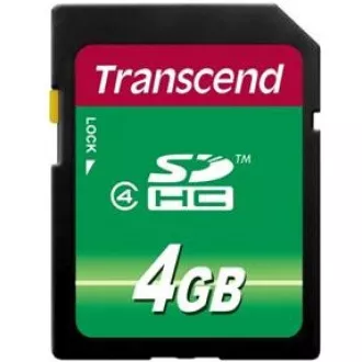 TRANSCEND SDHC kartica 4GB razreda 4