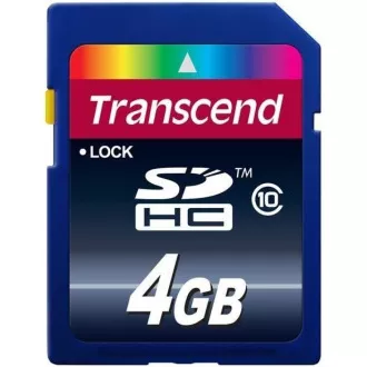 TRANSCEND SDHC Premium 4 GB, razred 10