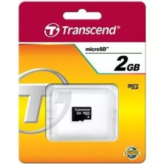 TRANSCEND Kartica MicroSD 2 GB, brez adapterja