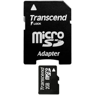 TRANSCEND Kartica MicroSD 2 GB, brez adapterja