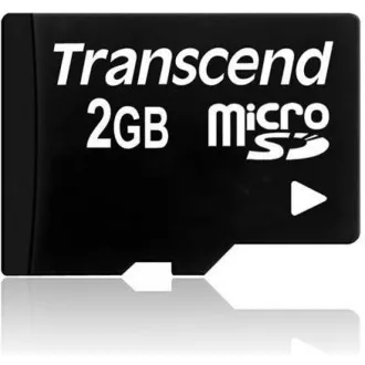 TRANSCEND Kartica MicroSD 2 GB, brez adapterja