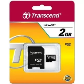TRANSCEND MicroSD kartica 2GB   adapter