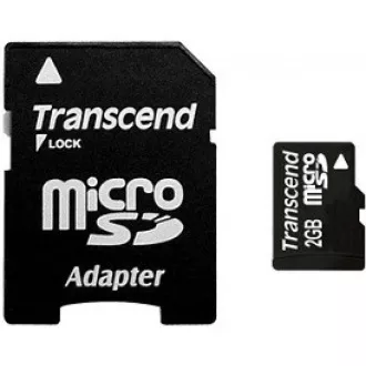 TRANSCEND MicroSD kartica 2GB   adapter