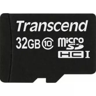TRANSCEND MicroSDHC kartica 32 GB razreda 10, brez adapterja