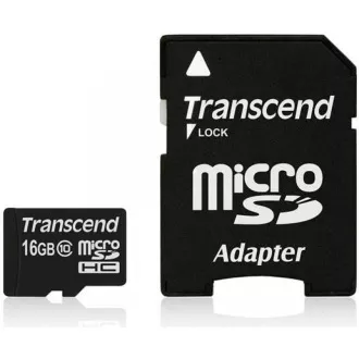 TRANSCEND MicroSDHC kartica 16 GB razreda 10   adapter