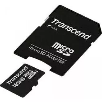 TRANSCEND MicroSDHC kartica 16 GB razreda 10   adapter