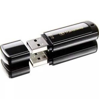 TRANSCEND Flash disk 4 GB JetFlash®350, USB 2.0 (R:13/W:4 MB/s), črn