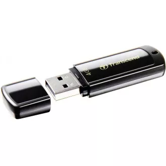 TRANSCEND Flash disk 4 GB JetFlash®350, USB 2.0 (R:13/W:4 MB/s), črn