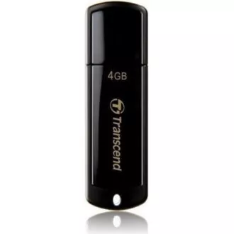 TRANSCEND Flash disk 4 GB JetFlash®350, USB 2.0 (R:13/W:4 MB/s), črn