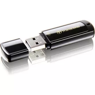 TRANSCEND Flash disk 8 GB JetFlash®350, USB 2.0 (R:13/W:4 MB/s), črn