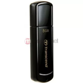 TRANSCEND Flash disk 8 GB JetFlash®350, USB 2.0 (R:13/W:4 MB/s), črn