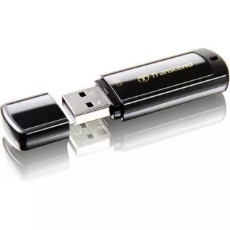 TRANSCEND Flash disk 16 GB JetFlash®350, USB 2.0 (R:13/W:4 MB/s), črn