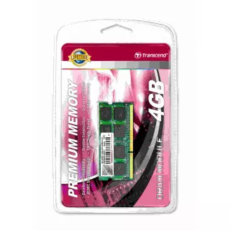 TRANSCEND SODIMM DDR3 4GB 1066MHz 2Rx8 CL7 JetRam™ Retail