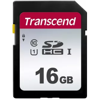 TRANSCEND SDHC kartica 16GB 300S, UHS-I U1 (R:95/W:45 MB/s)