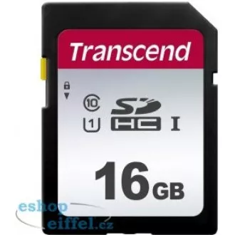 TRANSCEND SDHC kartica 16GB 300S, UHS-I U1 (R:95/W:45 MB/s)
