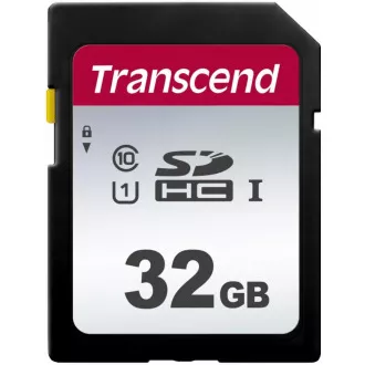 TRANSCEND SDHC kartica 32GB 300S, UHS-I U1 (R:100/W:25 MB/s)