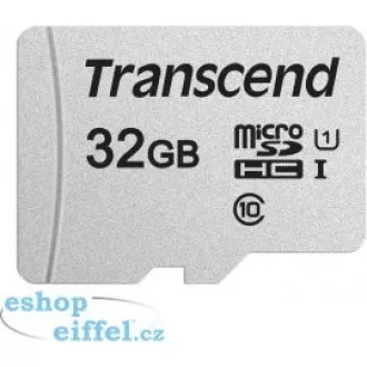 TRANSCEND MicroSDHC kartica 32GB 300S, UHS-I U1, brez adapterja