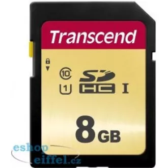 TRANSCEND SDHC kartica 8GB 500S, UHS-I U1 (R:95/W:20 MB/s) TRANSCEND SDHC kartica 8GB 500S, UHS-I U1 (R:95/W:20 MB/s)