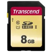 TRANSCEND SDHC kartica 8GB 500S, UHS-I U1 (R:95/W:20 MB/s)