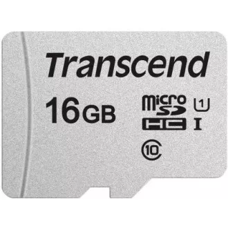TRANSCEND MicroSDHC kartica 16GB 300S, UHS-I U1   adapter
