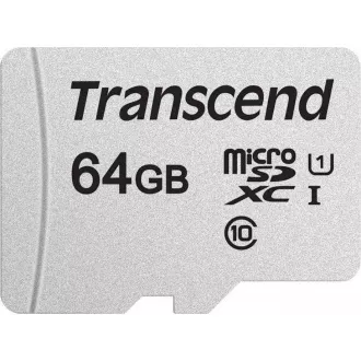 TRANSCEND MicroSDXC kartica 64GB 300S, UHS-I U1   adapter