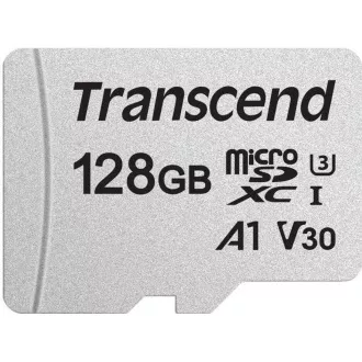 TRANSCEND MicroSDXC kartica 128GB 300S, UHS-I U3 V30   adapter