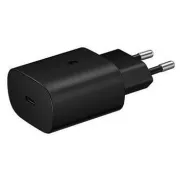 Samsung Potovalni polnilnik EP-TA800EBE, PD, hitro polnjenje, USB-C, 25 W, črn, (v razsutem stanju)