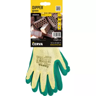DIPPER rokavice blister sive 8