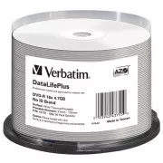 VERBATIM DVD-R(50 kosov)/vreteno/16X/4,7 GB/DataLife Plus Wide Thermal Professional Brez ID blagovne znamke