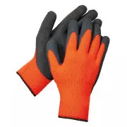 ARVENSIS FH rokavice, namočene. v lateksu oranžne barve 9