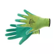 GROOVY GREEN Rokavice iz najlona in lateksa zelene 8