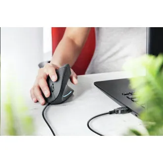 TRUST Verto ergonomska miška USB, črna TRUST Verto ergonomska miška USB, črna