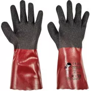 CHERRUG FH rokavice PV črna/rdeča 7
